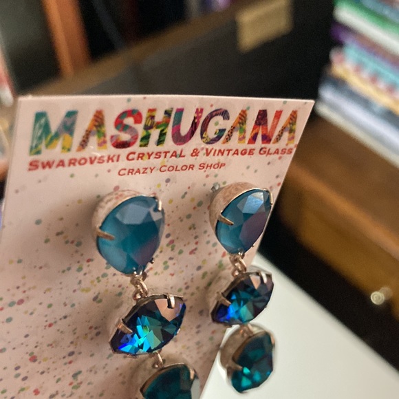 MASHUGANA SWAROVSKI CRYSTAL & Vintage Glass - Picture 7 of 8